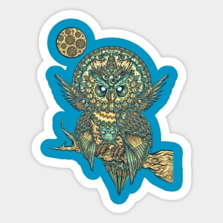 God owl of dreams Sticker